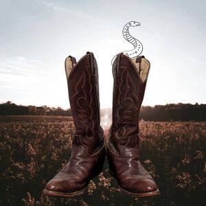 Larry Mahan there's a snake in my boot